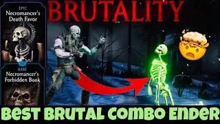 Quan Chi Circle of Shadow FW Brutality Gameplay MK Mobile