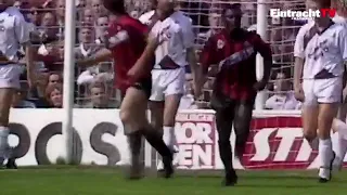 Tony Yeboah (Eintracht Frankfurt) - 08/06/1991 - St. Pauli 1x1 Eintracht Frankfurt - 1 gol