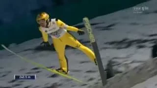 PŚ Vikersund 2015 - Noriaki Kasai 240,5 m New Personal Best 2nd round