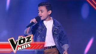 Martín sings ‘Cuatro Rosas’ | The Voice Kids Colombia 2021