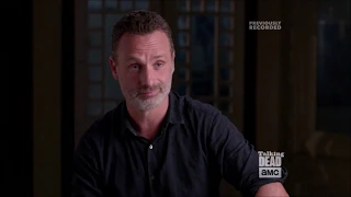 Talking Dead - Andrew Lincoln on Rick & Daryl's conversation