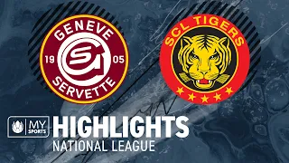 Genève-Servette HC - SCL Tigers 8-1 (3-1; 2-0; 3-0)
