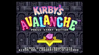 Kirby's Avalanche (SNES) Playthrough