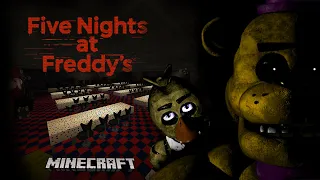 FNAF 1 в МАЙНКРАФТ + КАРТА