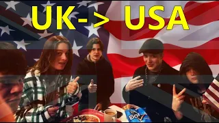 A bunch of BRITS visit AMERICA for the FIRST TIME ┃ part I
