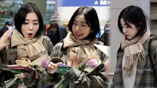 Red Velvet “IRENE” (레드벨벳 아이린) 경호 받으며 안전하게 입국 Arrival | 인천공항 • 231121