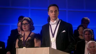 Teorie velkého třesku - Sheldon a Amy dostávají Nobelovu cenu