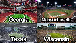 Best Stadium In Each US State (My Opinion)