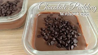 Chocolate Pudding Recipe in 15 Minutes | Chocolate Pudding (Eggless) | Quick Chocolate Dessert