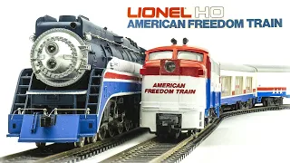 Vintage 1975 Lionel HO-Scale American Freedom Train Electric Model Train Set Unboxing & Testing