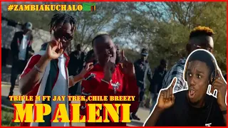 THIS SONG IS SWEET 🔥❤️ Triple M ft Jay Trek, Chile Breezy - MPALENI (Official Video)#reaction#zambia