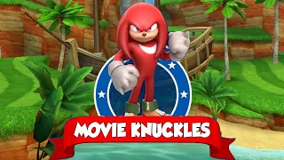 Sonic Dash - Movie Knuckles Unlocked from Sonic the Hedgehog Movie 2   All Characters Unlocked