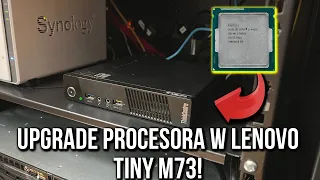 Wymieniam procesor w moim Lenovo Tiny! | SERVER CPU UPGRADE