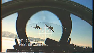 LEAKED FOOTAGE: Russian MiG-21 shoots down US jet fighter after being provoked over Iran (1984)