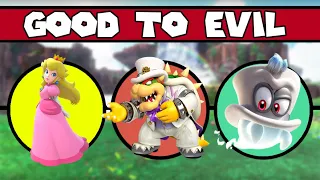 Super Mario Odyssey Characters - Good to Evil