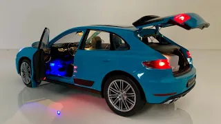 How to install led lights for Porsche Macan Turbo s diecast model car | ND - Crafty