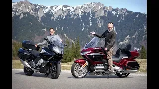 Honda Gold Wing vs. BMW K1600GT - Episod Special | Test Comparativ