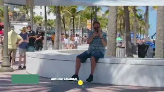 【4K】WALK OCEAN DRIVE walking tour South Beach Miami Florida 4k video USA documentary