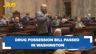 Drug possession bill passed by Washington state Legislature on first day of special session