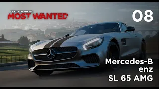 NFS Most Wanted 2012 #08: Defeating and Shutting Down Mercedes Benz SL 65 AMG With BMW M3 GTR