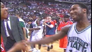 SYRACUSE VS MICHIGAN STATE BASKETBALL HIGHLIGHTS, MARCH 23RD 2000