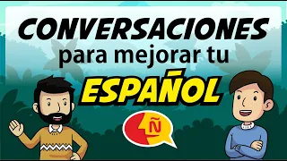 🗣 MEJORA TU ESPAÑOL con este EJERCICIO de conversación | Spanish listening practice