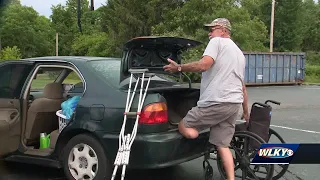 Some former residents of extended stay hotel in southern Indiana now homeless