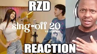 RZD REACTION | SING-OFF 20 (Angel Numbers, Tell Ur Girlfriend) vs Shirina Reaction