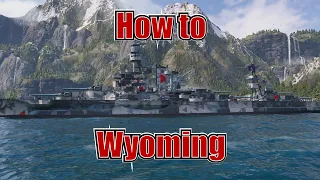 Path to The Iowa! Wyoming (World of Warships Legends Xbox Series X) 4k