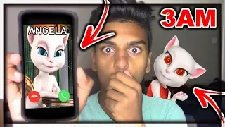 DO NOT CALL TALKING ANGELA AT 3AM!! *THIS IS WHY* OMG TALKING ANGELA CAME TO MY HOUSE AT 3AM!!