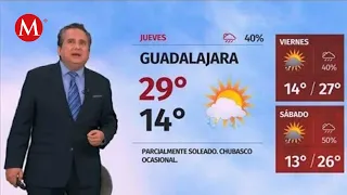 El clima para hoy 8 de noviembre de 2023, con Abimael Salas