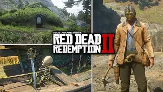 Red Dead Redemption 2 - Secrets & Easter Eggs - Bigfoot, Viking & Pirate Weapons, UFO Aliens & More!