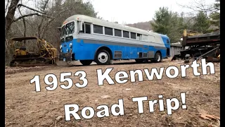 1953 Kenworth Bus Roadtrip!  Will a 70 Year Old Bus Go Across The Country?