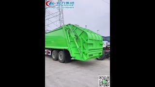 25CBM Garbage Compactor Truck | China Biggest Waste Collector Truck #garbagecompactortruck #shorts