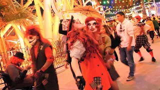 Knotts Scary Farm Clowns Gone Wild in 4K