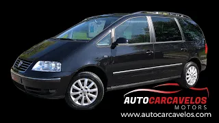 VW SHARAN 2.0TDI 140Cv CONFORTLINE 7 Lugares 2008