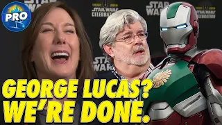 George Lucas BETRAYED Star Wars Fans?! Mexican Ironman Says Lucas Is Anakin Skywalker Now!