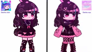 I redesigned some of my oc’s in gacha nox and this is how it turned out? 😱👀✨ (Gacha club) ?