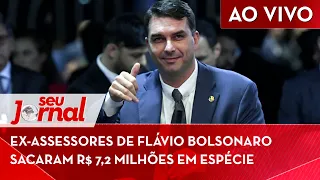 🔴 Ex-assessores de Flávio Bolsonaro sacaram R$ 7,2 milhões em espécie SJ 14/08