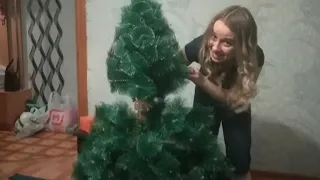 НАРЯЖАЕМ ЁЛКУ 🎄🎉/МЫ КУПИЛИ КРОВАТЬ?🙀