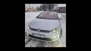 Опыт зимней эксплуатации в -16.  E-golf 36kwt