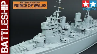 HMS Prince of Wales - my first ship build! (Tamiya 1/350 scale model)