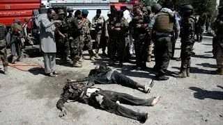 Taliban suicide attack on government building kills seven