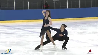 Charlotte Lafond-Fournier & Richard Kam - 2021 Quebec Summer Championships RD