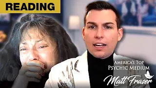 Emotional Reunion: Psychic Medium Matt Fraser Connects Grieving Mom with Son who Died