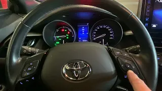 Toyota CHR reset FLAT TYRE indicator. TPMS light solved