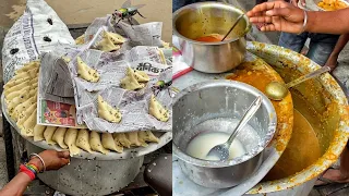 Most Hygienic Samosa of India😱😱 समोसा खरीदो, हैजा फ्री पाओ🤗🤗 Indian Street Food |  New Delhi