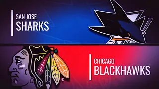 SAN JOSE SHARKS VS CHICAGO BLACKHAWKS 11/28/21