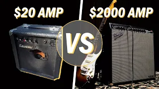20$ VS 2.000$ AMP – How To Make A Cheap Amp Sound Better!