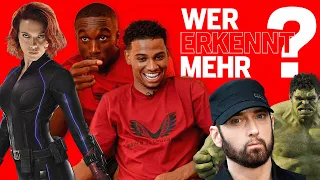 "Is that really Eminem?" 😳 | Moussa Diaby 🆚 Amine Adli in "WER ERKENNT MEHR?"